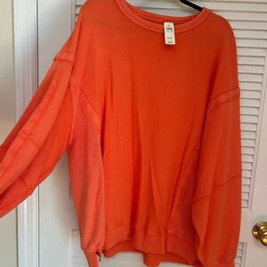 Aerie Keep it light crew sweatshirt